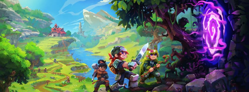 Hytale server hosting hero background