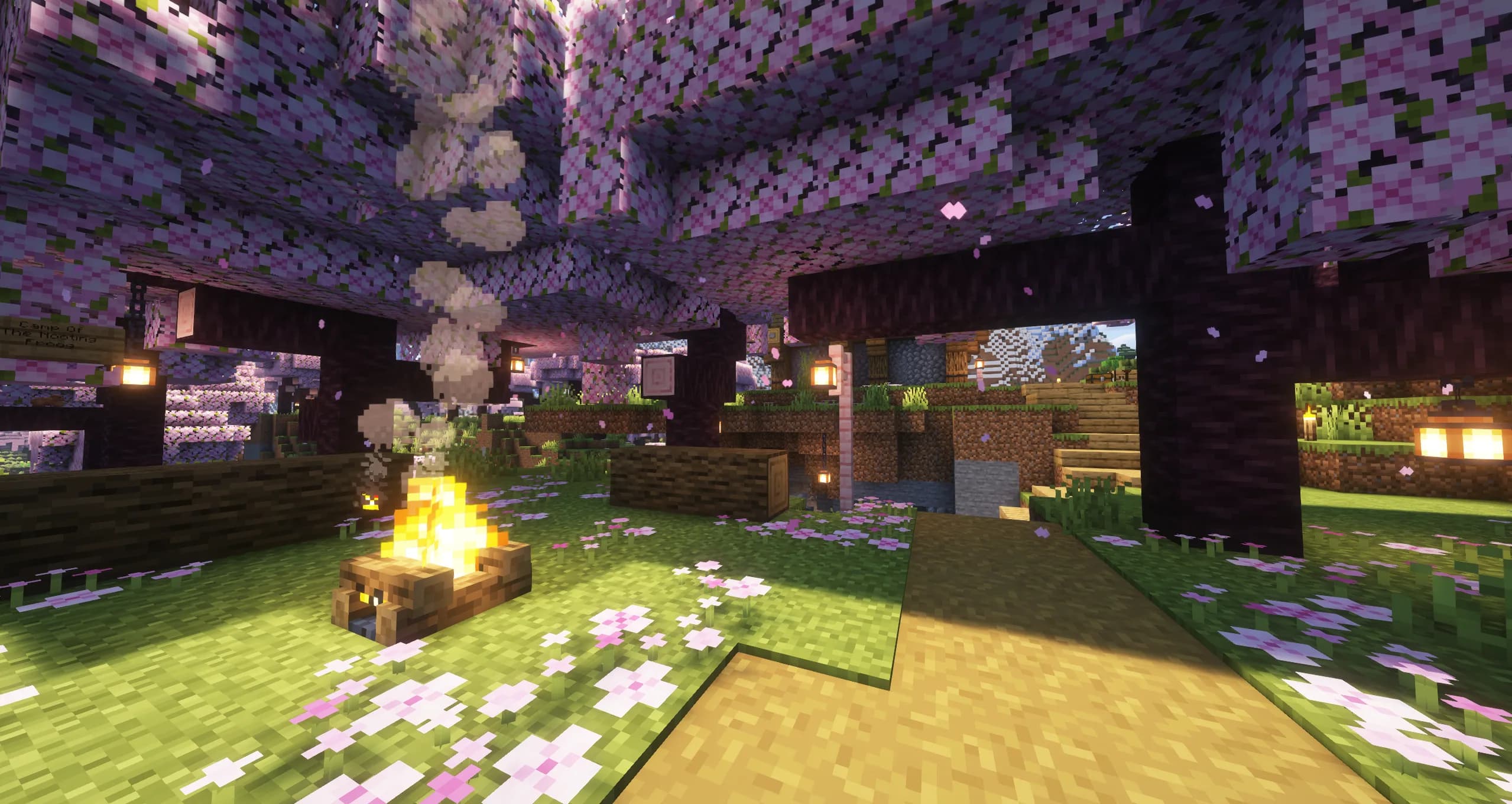 Minecraft server hosting hero background