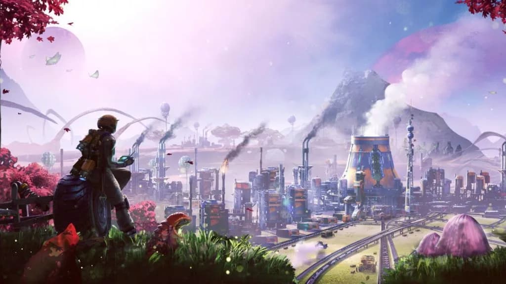 Satisfactory server hosting hero background