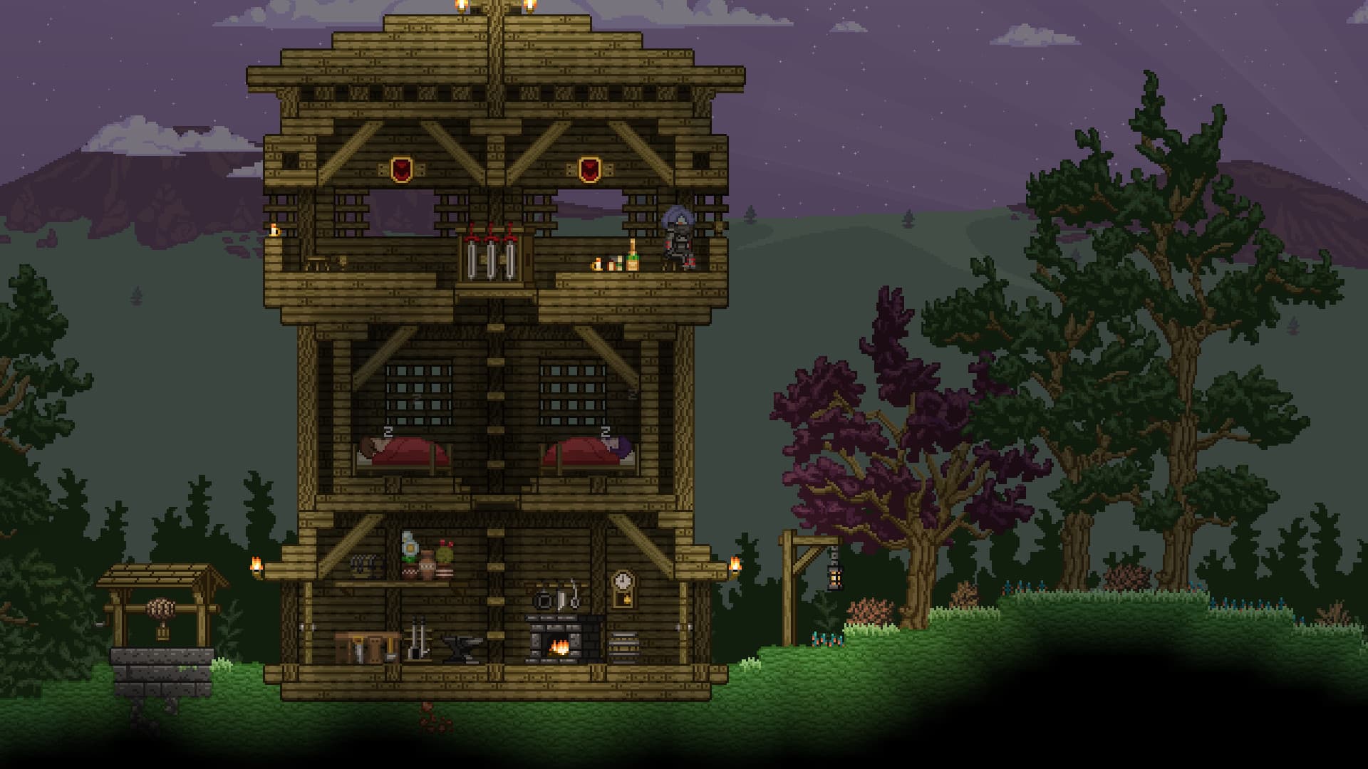 Starbound server hosting hero background