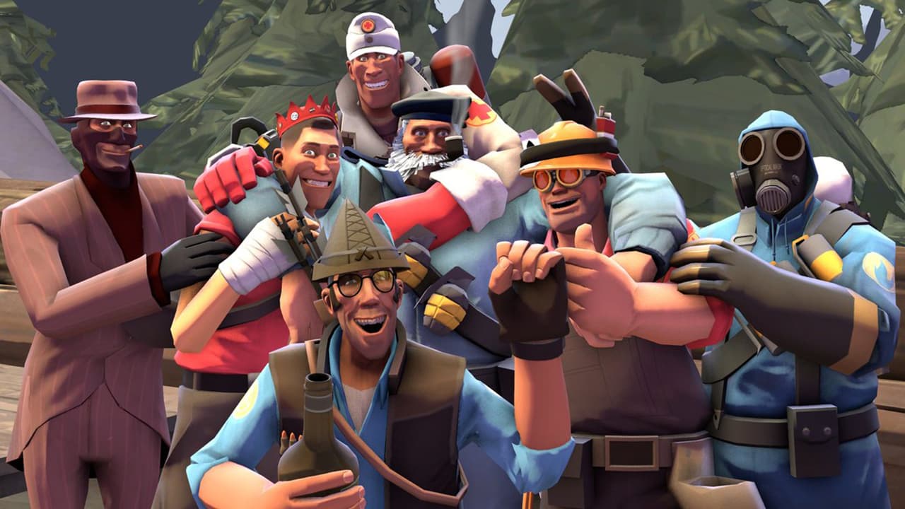 Team Fortress 2 server hosting hero background