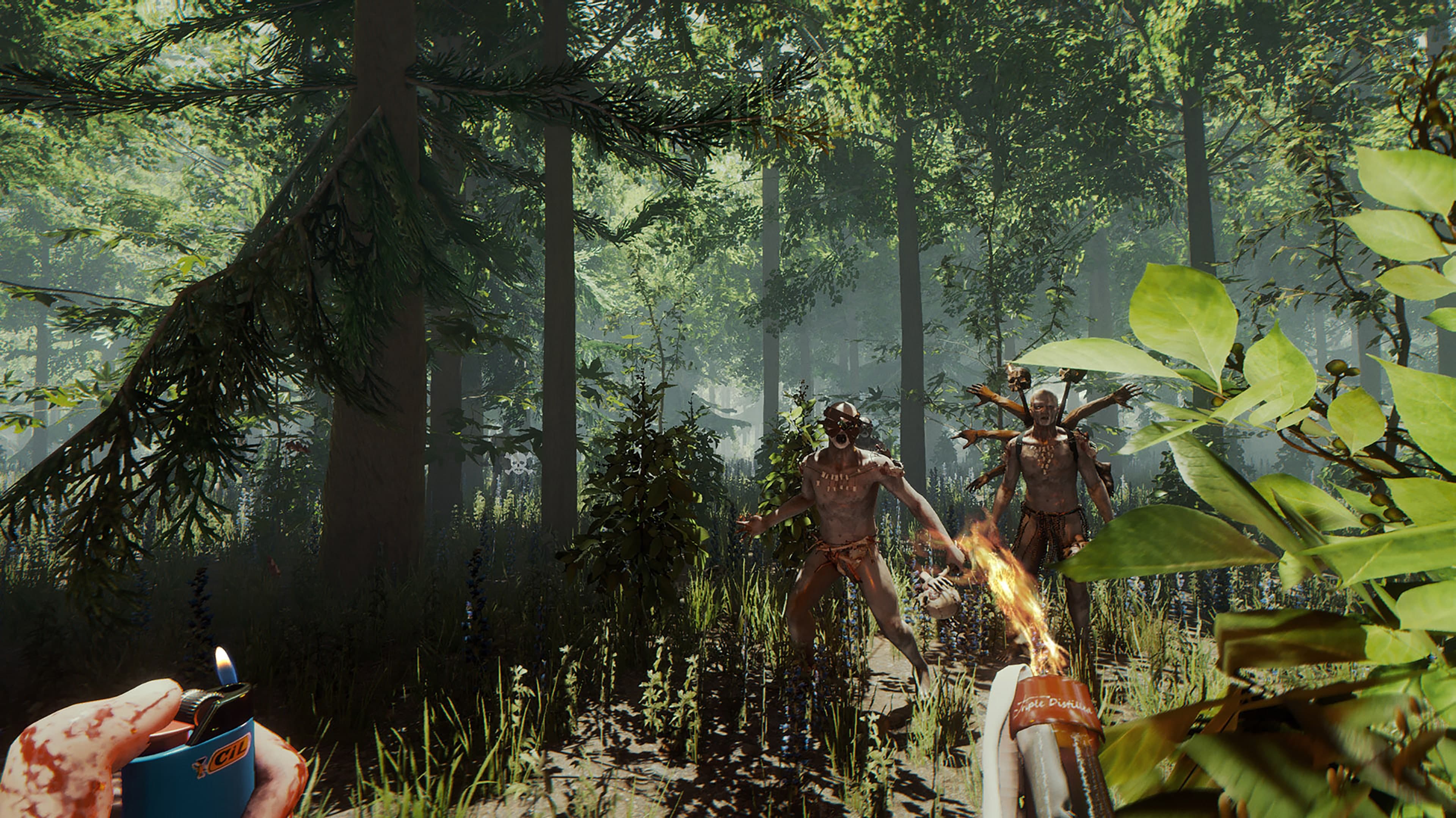 The Forest server hosting hero background
