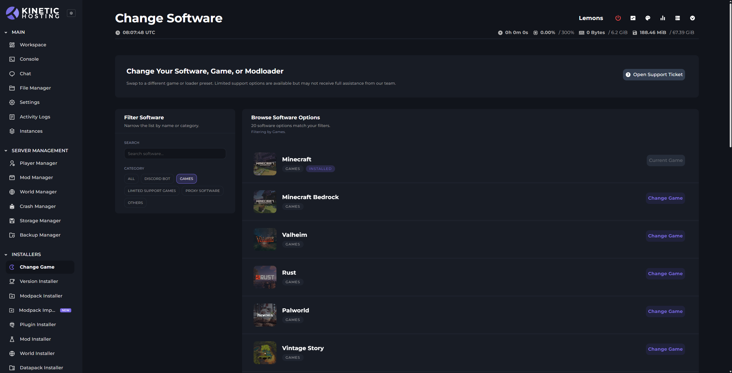 Swap game or version